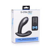 VIBRATING & E-STIM PROSTATE MASSAGER W/REMOTE